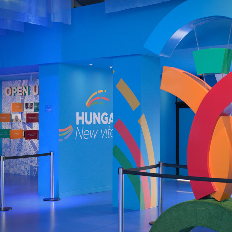 House of Hungary at the 2016 Rio Olympics, event design&styling referencia